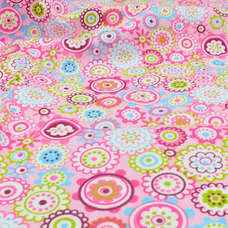 iNee Floral Fat Quarters Quilting Fabric Bundles for Quilting Sewing Crafting, 18 x 22 inches, (Floral) - Image 5